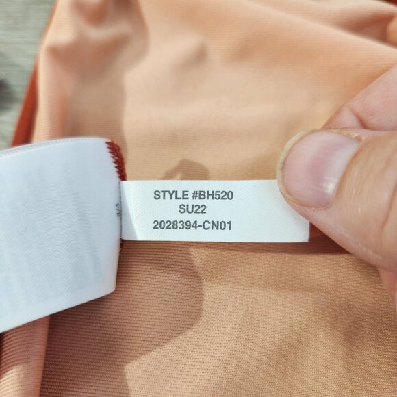 J. Crew Rust Cheeky String Bikini Bottom With Beads New With Tags Womens Size L - Picture 14 of 16